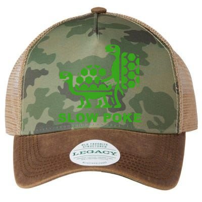 Slow Poke Funny Turtle Legacy Tie Dye Trucker Hat