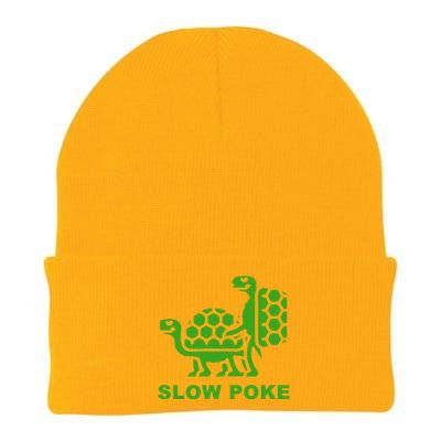 Slow Poke Funny Turtle Knit Cap Winter Beanie