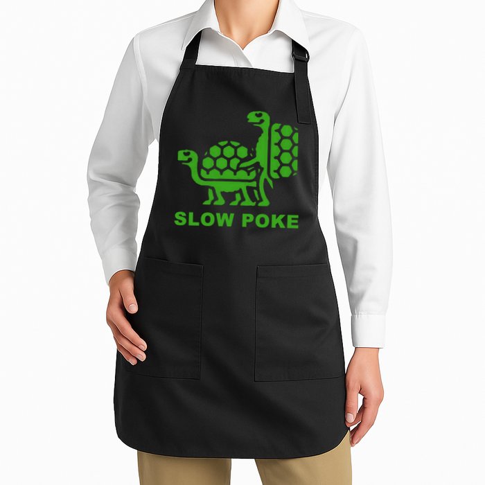 Slow Poke Funny Turtle Apron