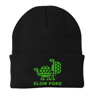 Slow Poke Funny Turtle Knit Cap Winter Beanie