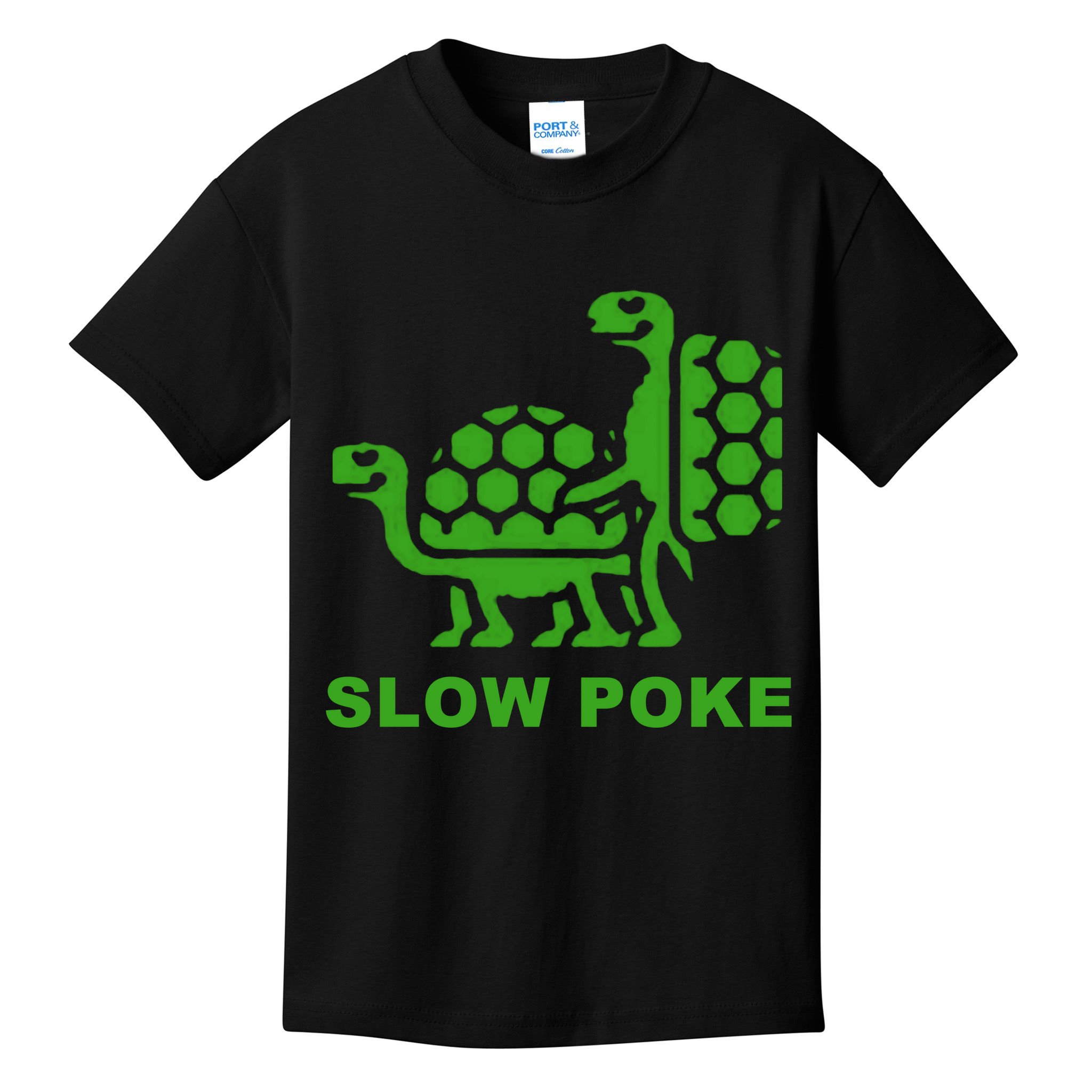 Slow Poke Funny Turtle Kids T-Shirt
