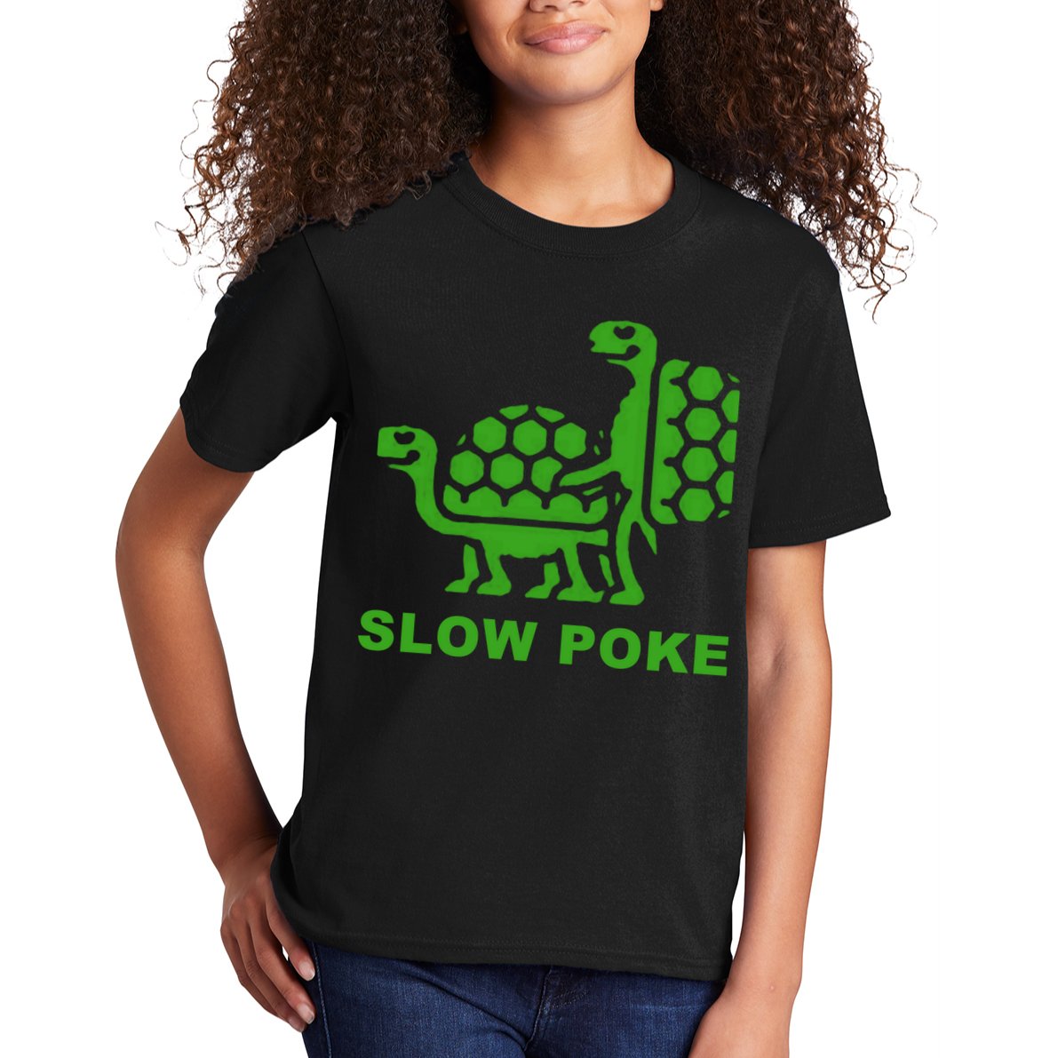 Slow Poke Funny Turtle Kids T-Shirt