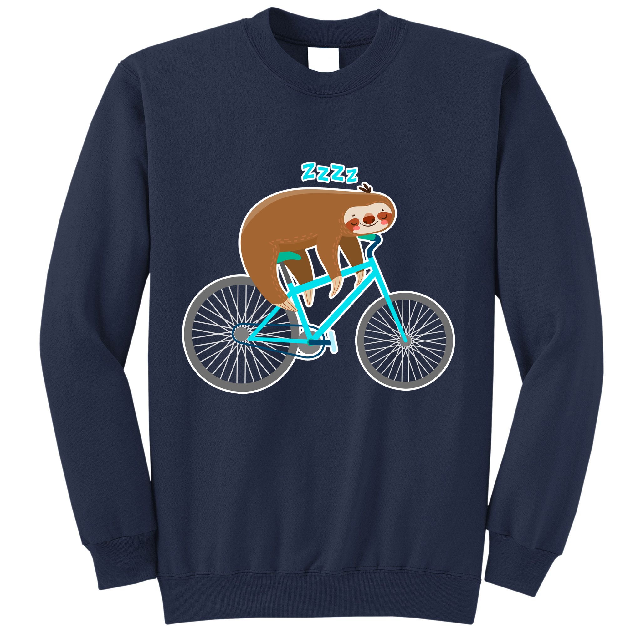 Slow Rider Funny Sloth Sweatshirt