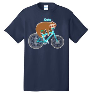 Slow Rider Funny Sloth Tall T-Shirt