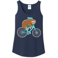 Slow Rider Funny Sloth Ladies Essential Tank