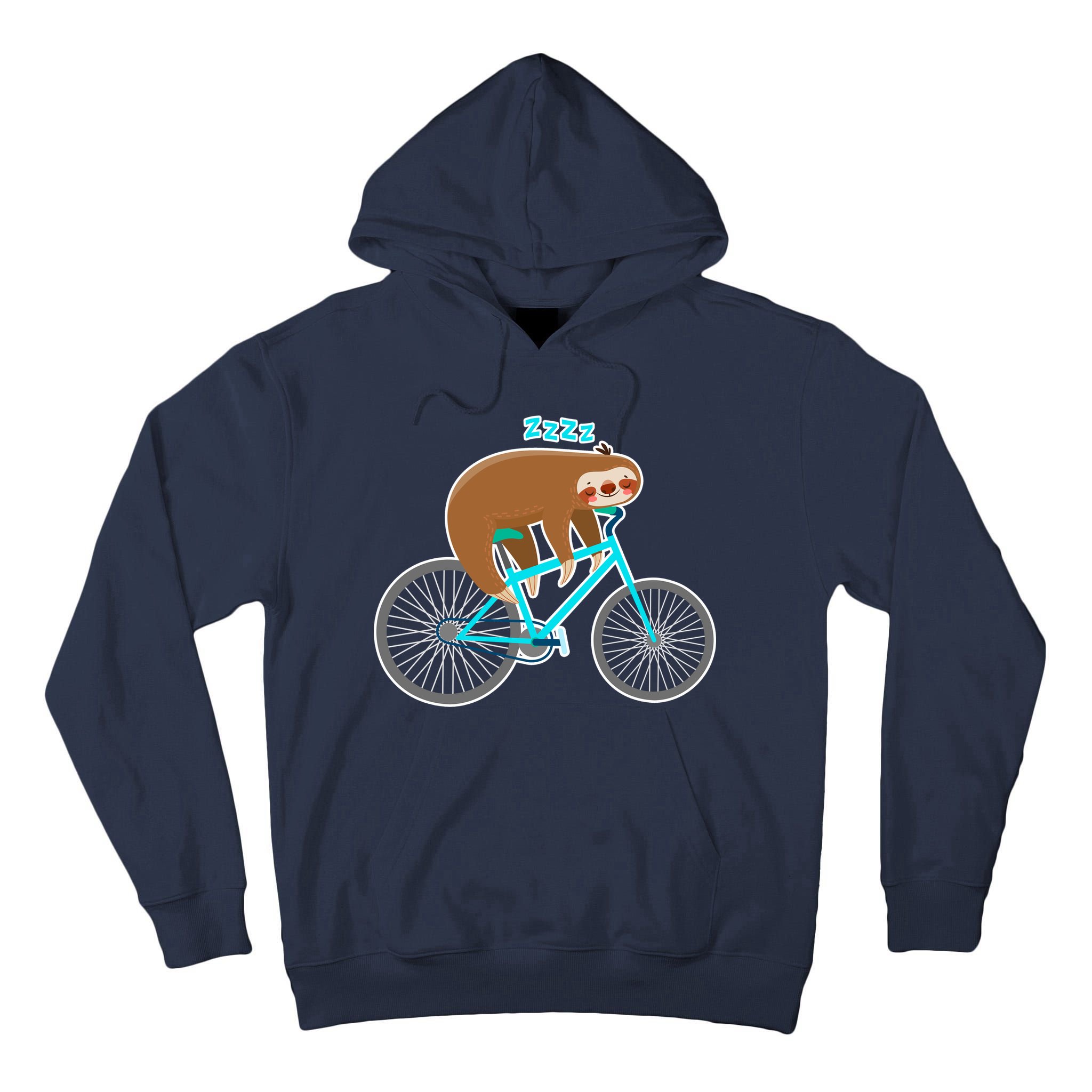 Slow Rider Funny Sloth Tall Hoodie