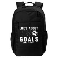 Soccer Lovers Player Football Goal Gift Daily Commute Backpack