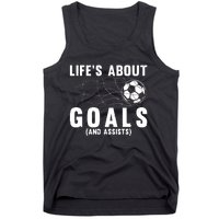 Soccer Lovers Player Football Goal Gift Tank Top