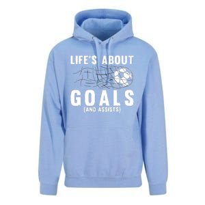 Soccer Lovers Player Football Goal Gift Unisex Surf Hoodie