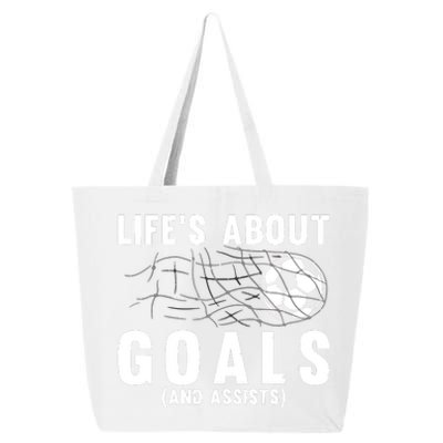 Soccer Lovers Player Football Goal Gift 25L Jumbo Tote