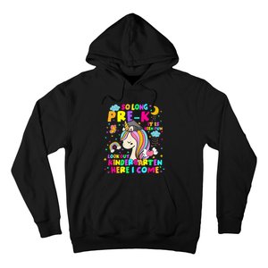 So Long PreK Kindergarten Here I Come Back To School Hoodie