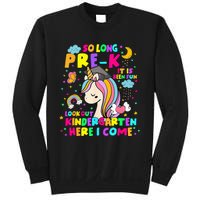 So Long PreK Kindergarten Here I Come Back To School Sweatshirt