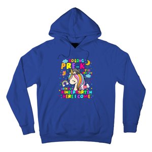 So Long PreK Kindergarten Here I Come Back To School Hoodie