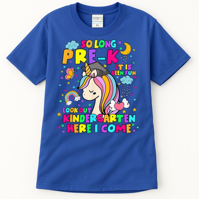 So Long PreK Kindergarten Here I Come Back To School Tall T-Shirt