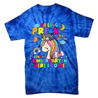 So Long PreK Kindergarten Here I Come Back To School Tie-Dye T-Shirt