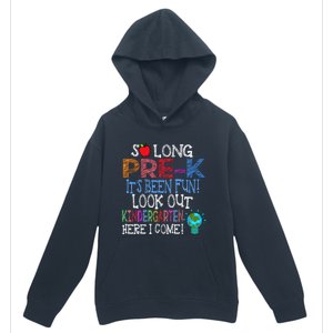 So Long PreK Funny Look Out Kindergarten Here I Come Urban Pullover Hoodie