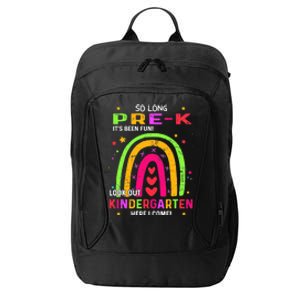 So Long Pre-K Look Out Kindergarten Graduation Gifts Rainbow City Backpack