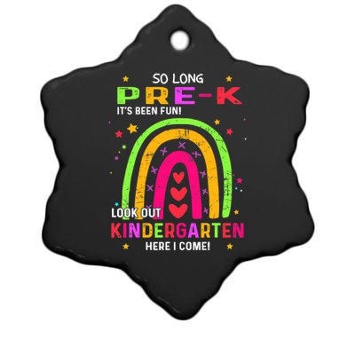 So Long Pre-K Look Out Kindergarten Graduation Gifts Rainbow Ceramic Star Ornament