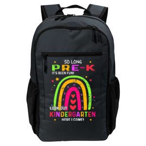 So Long Pre-K Look Out Kindergarten Graduation Gifts Rainbow Daily Commute Backpack