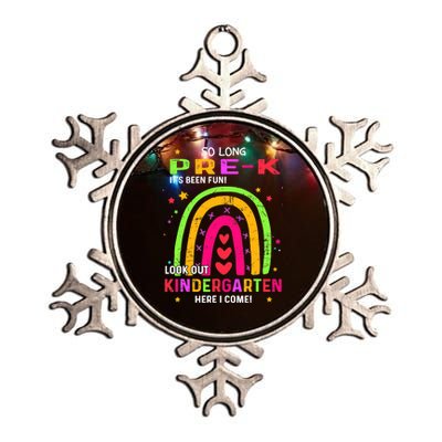 So Long Pre-K Look Out Kindergarten Graduation Gifts Rainbow Metallic Star Ornament