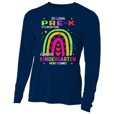 So Long Pre-K Look Out Kindergarten Graduation Gifts Rainbow Cooling Performance Long Sleeve Crew