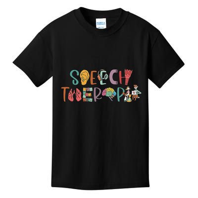 Speech Language Pathologist Appreciation Slp Grad Aac Kids T-Shirt