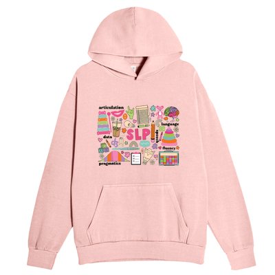 Speech Language Pathologist Pediatric Scope Of Practice SLP Urban Pullover Hoodie