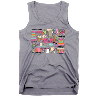 Speech Language Pathologist Pediatric Scope Of Practice SLP Tank Top