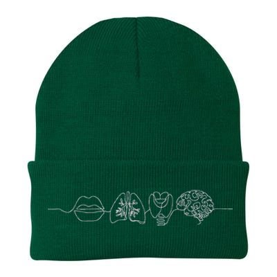 Speech Language Pathologist Speech Therapy SLP Knit Cap Winter Beanie