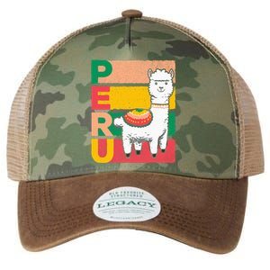 Sweet Llama Peru Illustration For A Peruvian Legacy Tie Dye Trucker Hat