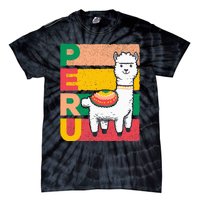 Sweet Llama Peru Illustration For A Peruvian Tie-Dye T-Shirt