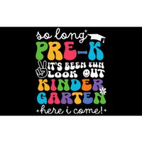 So Long Prek Graduation Kindergarten Here I Come 2024 Bumper Sticker