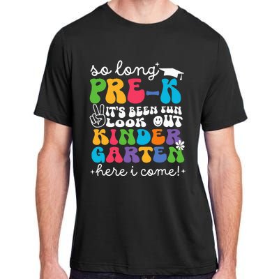 So Long Prek Graduation Kindergarten Here I Come 2024 Adult ChromaSoft Performance T-Shirt