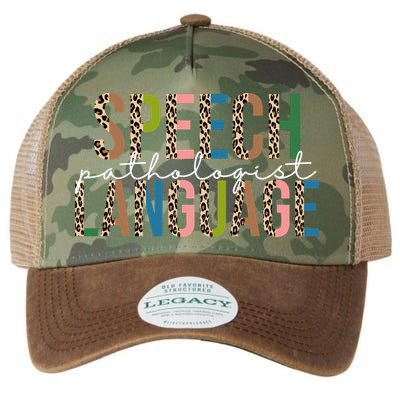 Speech Language Pathologist Legacy Tie Dye Trucker Hat