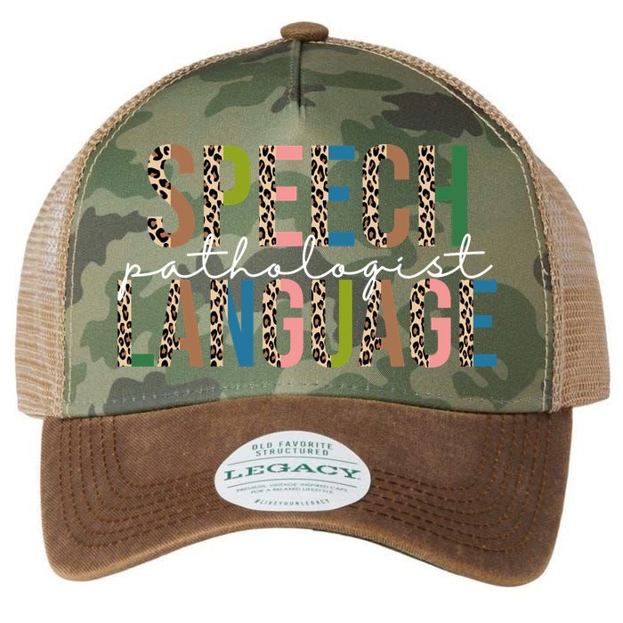 Speech Language Pathologist Legacy Tie Dye Trucker Hat