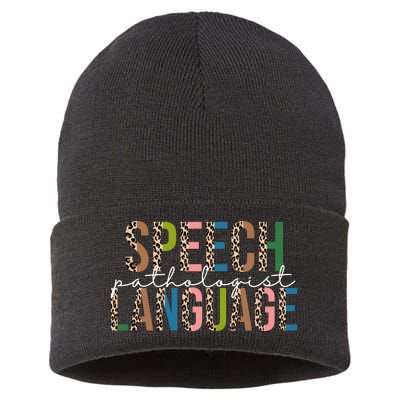 Speech Language Pathologist Sustainable Knit Beanie