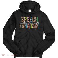 Speech Language Pathologist Tie Dye Hoodie
