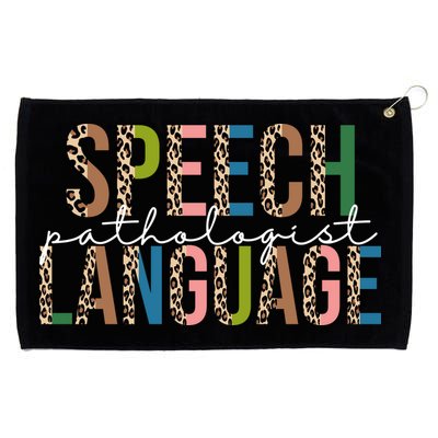 Speech Language Pathologist Grommeted Golf Towel