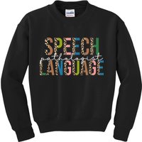 Speech Language Pathologist Kids Sweatshirt