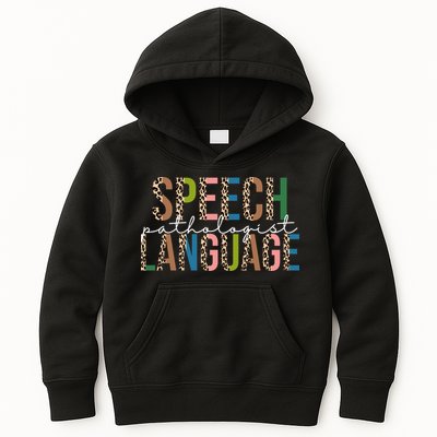 Speech Language Pathologist Kids Hoodie