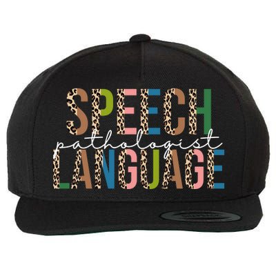 Speech Language Pathologist Wool Snapback Cap