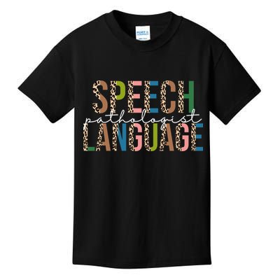 Speech Language Pathologist Kids T-Shirt
