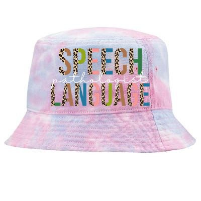 Speech Language Pathologist Tie-Dyed Bucket Hat