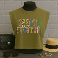 Speech Language Pathologist Garment-Dyed Women's Muscle Tee