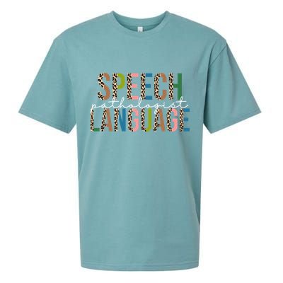 Speech Language Pathologist Sueded Cloud Jersey T-Shirt