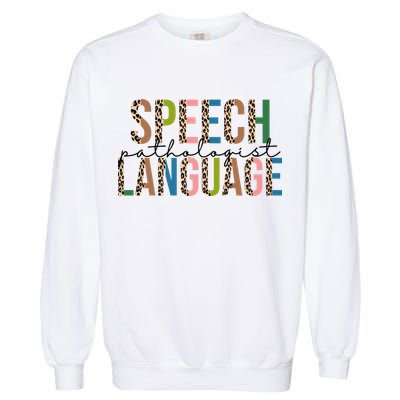 Speech Language Pathologist Garment-Dyed Sweatshirt