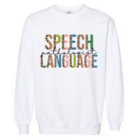 Speech Language Pathologist Garment-Dyed Sweatshirt