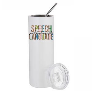 Speech Language Pathologist Stainless Steel Tumbler