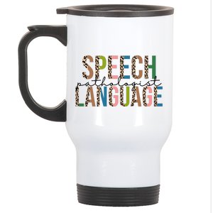 Speech Language Pathologist Stainless Steel Travel Mug