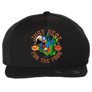 Saint Lucian Parrot Creole Day Jounen Kweyol Wool Snapback Cap